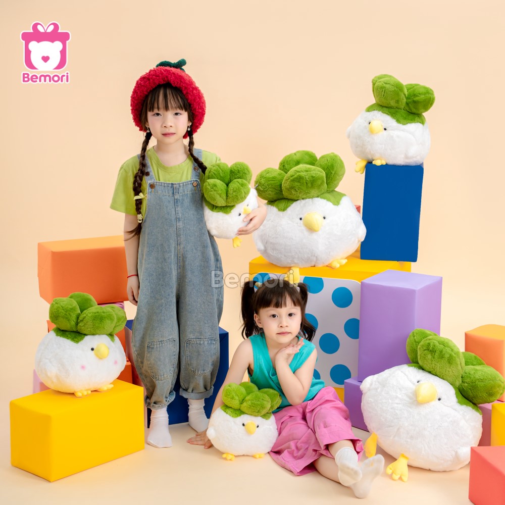 Bé khám phá thế giới qua gà múp cải bắp