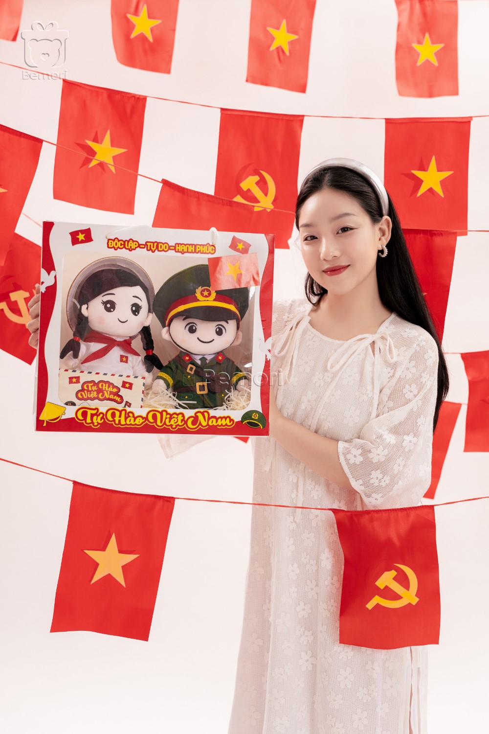 Gấu bông chú bộ đội