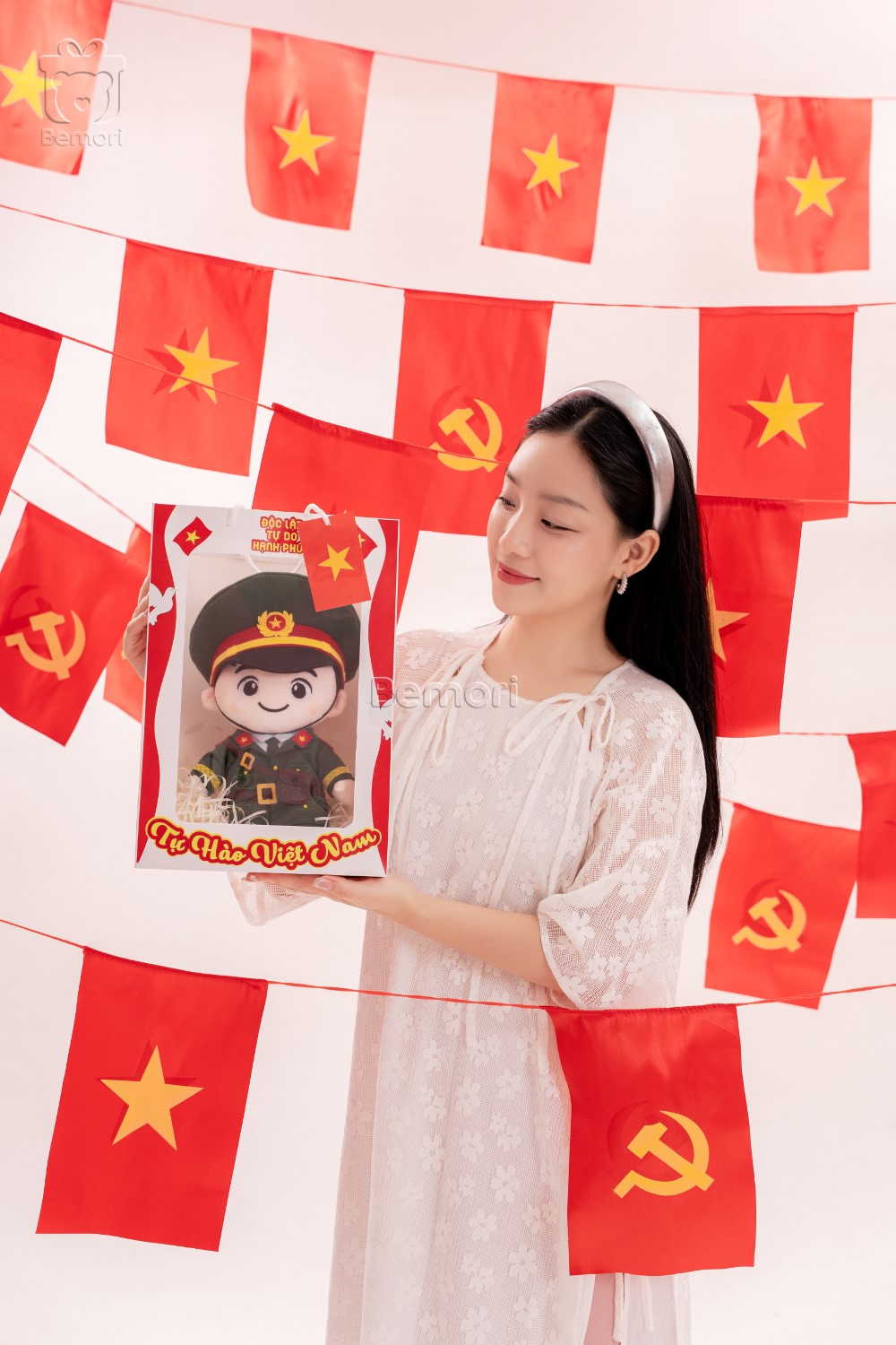 Gấu bông chú bộ đội