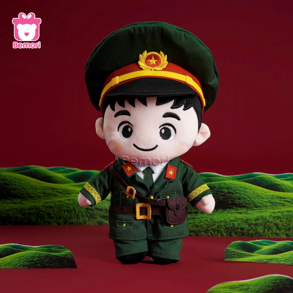 Combo Gấu Bông Bộ Đội Và Công An