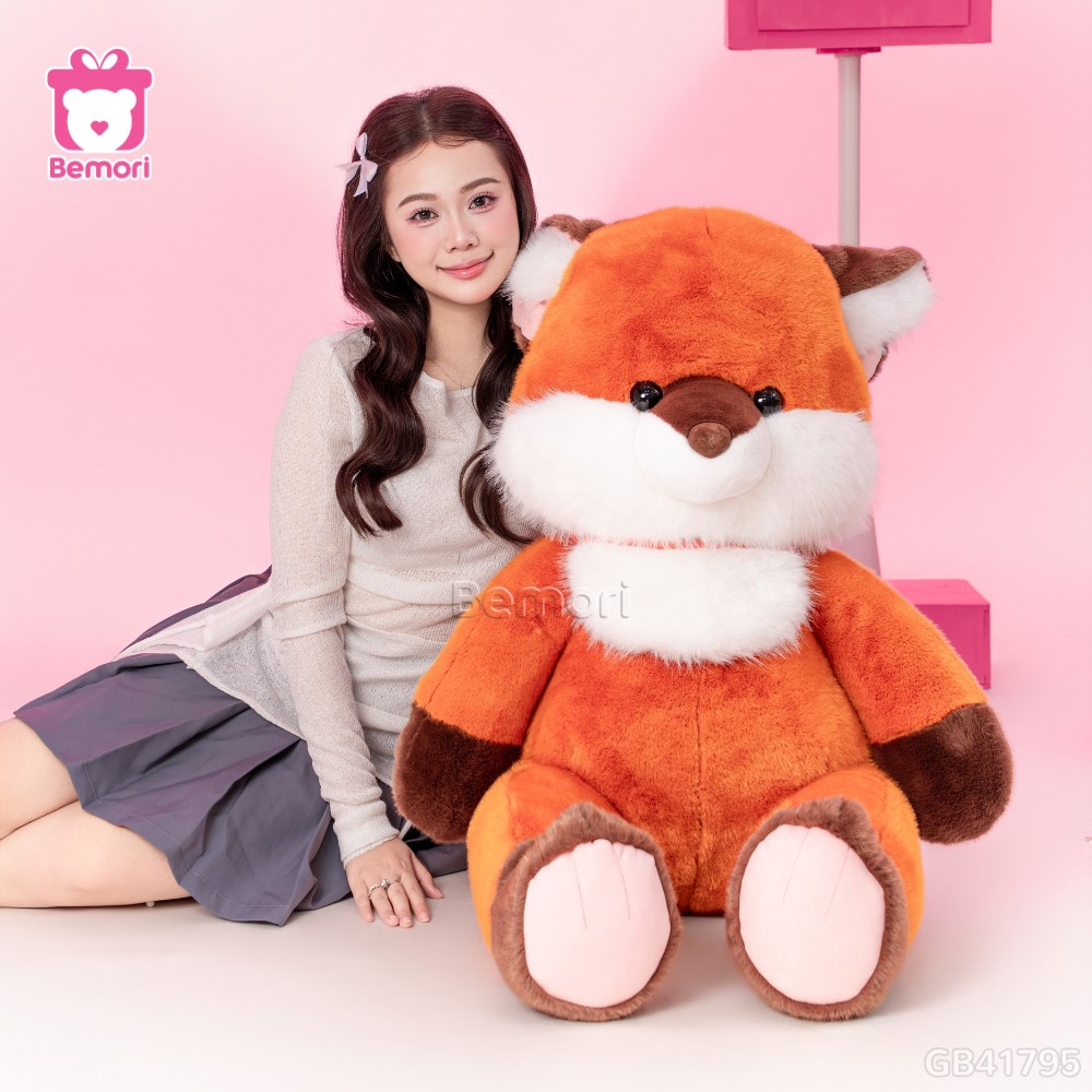 Thú Bông Cổ Lông Trắng