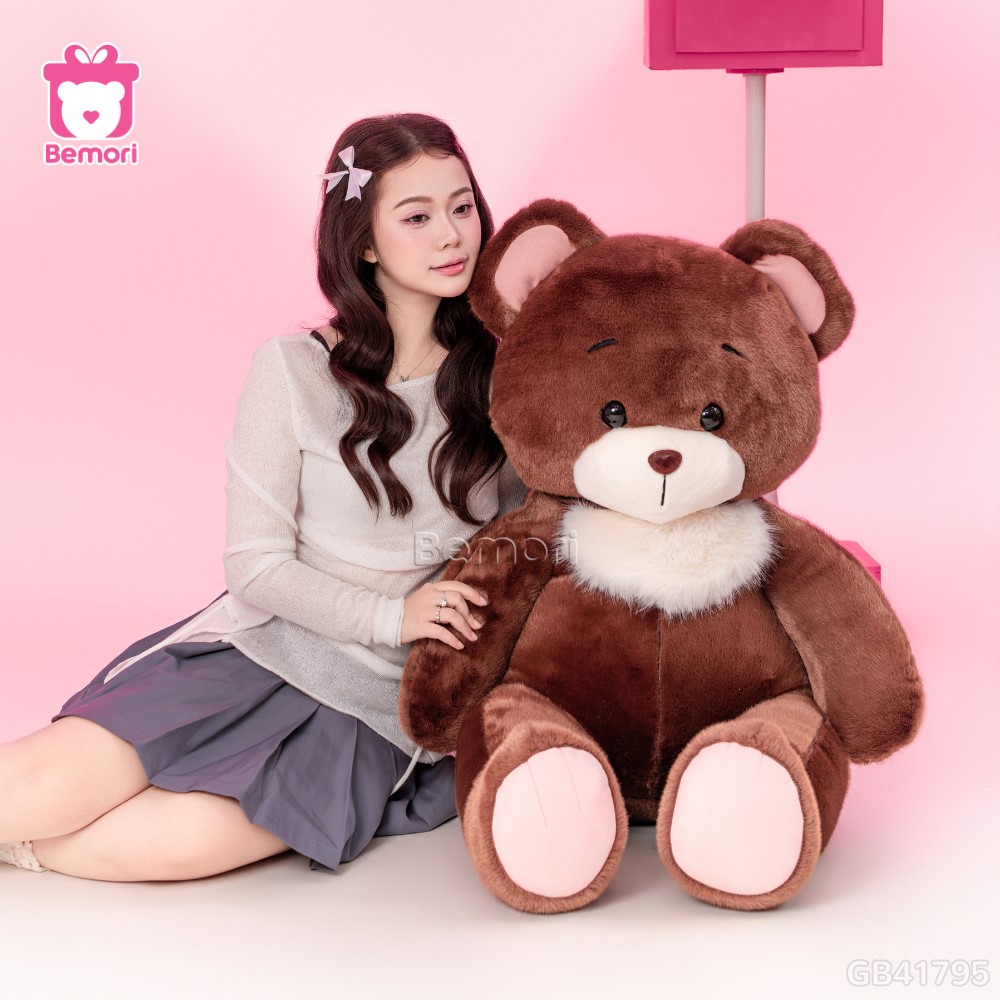 Thú Bông Cổ Lông Trắng