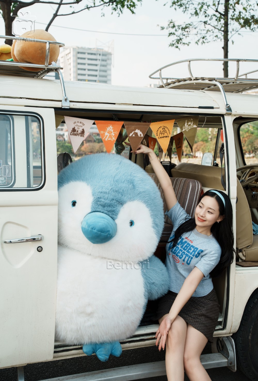 Gấu bông Bemori: Những "hành khách" đặc biệt trên chuyến xe tình yêu