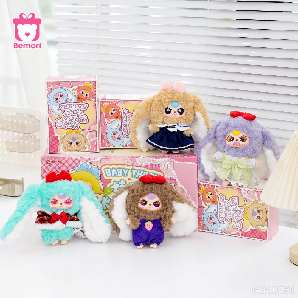 Blindbox Baby Three Thỏ Macaron V2