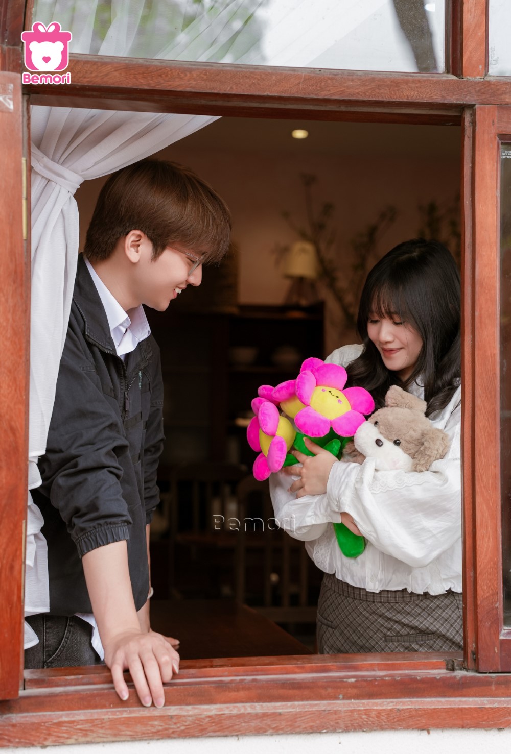 Combo gấu hoa tạo dấu ấn khó quên trong lòng nàng