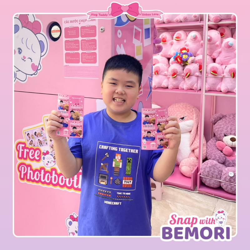 Những bức ảnh sáng tạo tại photobooth của Bemori