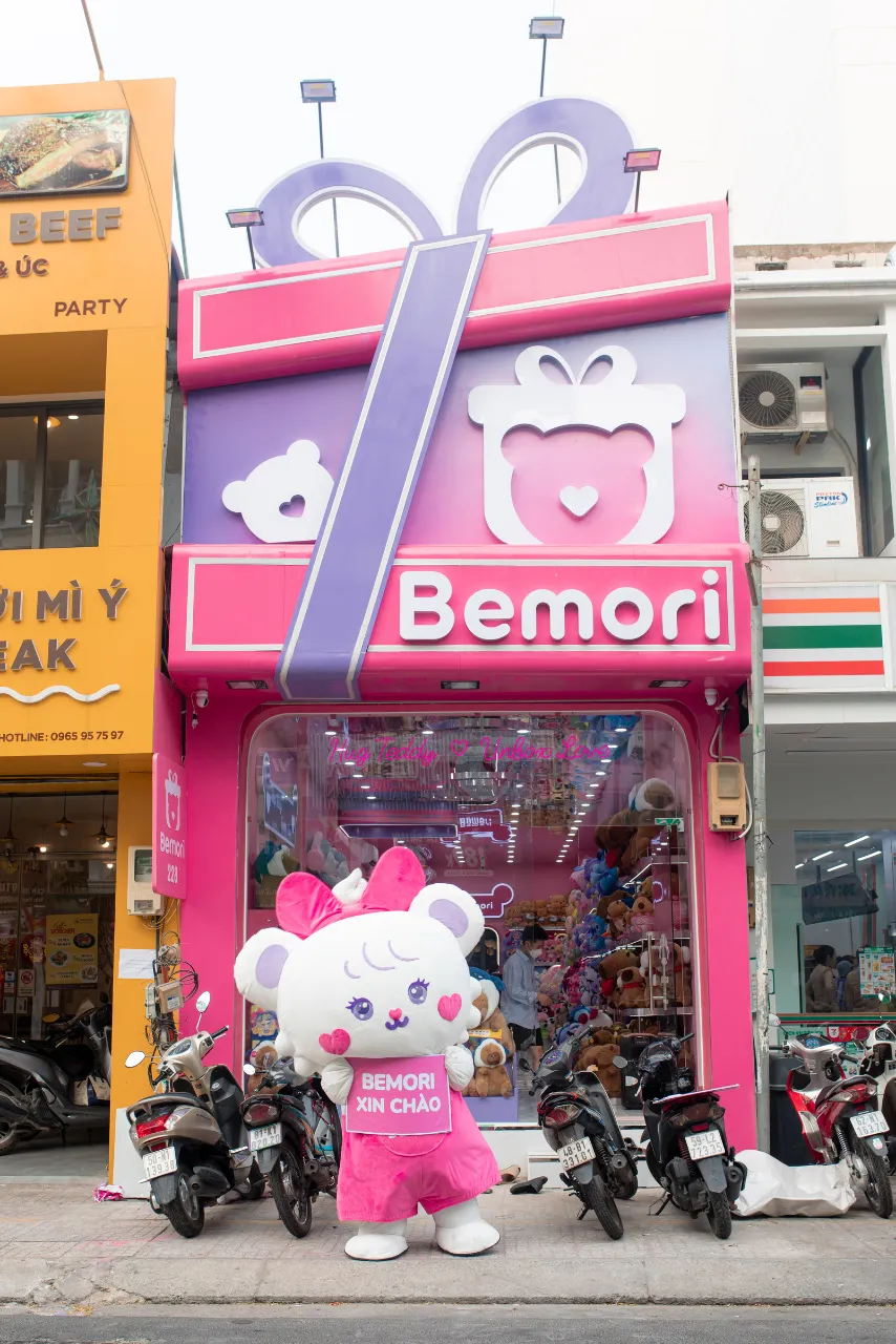 Cửa hàng gấu bông Bemori Lê Văn Sỹ
