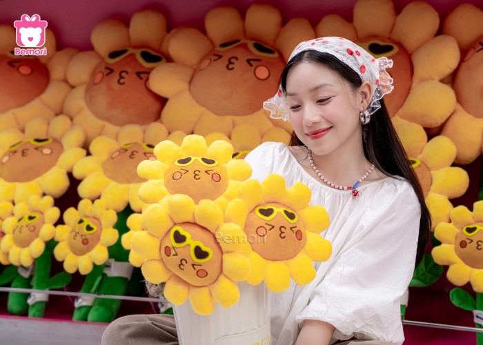 Những bức ảnh lung linh bên trong khu chợ hoa bông