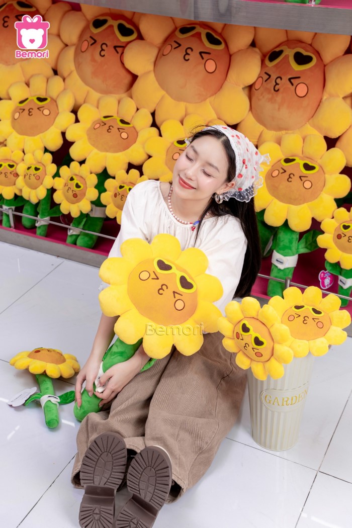 Những bức ảnh lung linh bên trong khu chợ hoa bông
