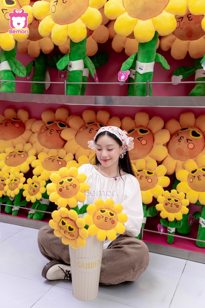 Góc chợ xinh như một vườn hoa mộng mơ