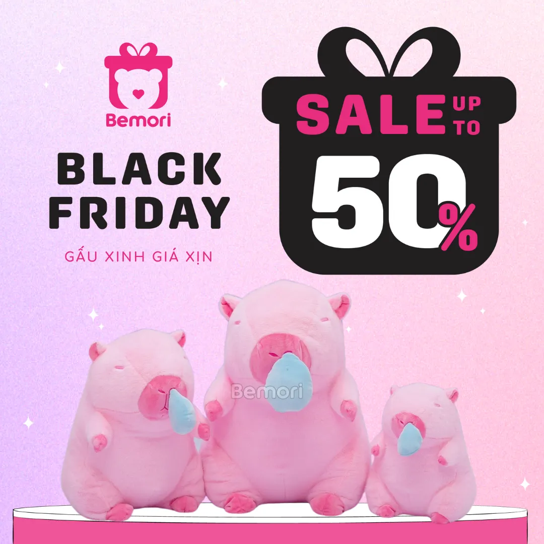 Black Friday Bemori Giảm đến 50% - Giá hời nhất năm