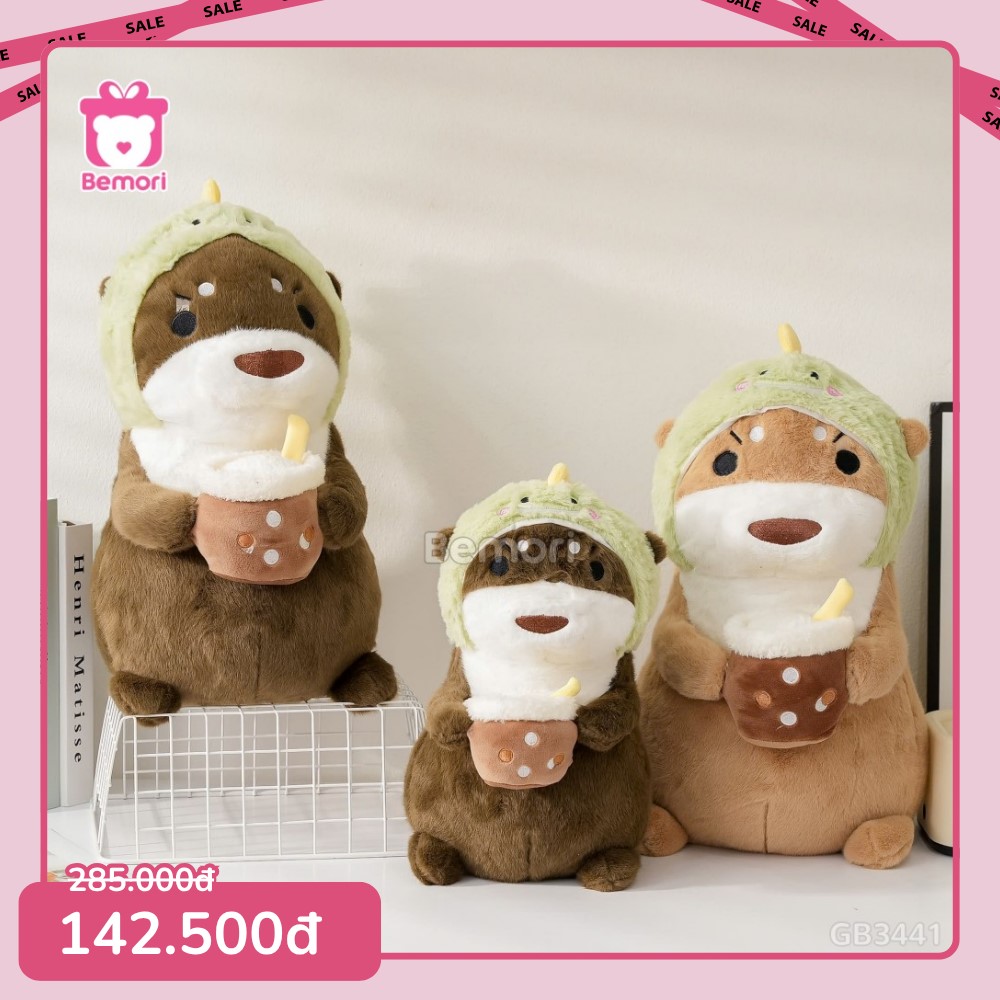 Raisca cosplay khủng long xanh