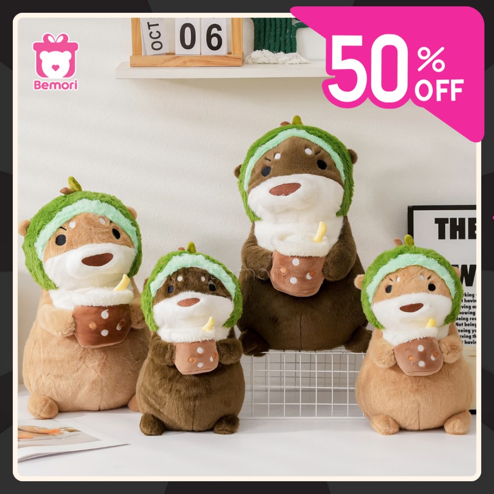 Gấu bông Raisca cosplay quả xanh giảm giá 50% tại Bemori