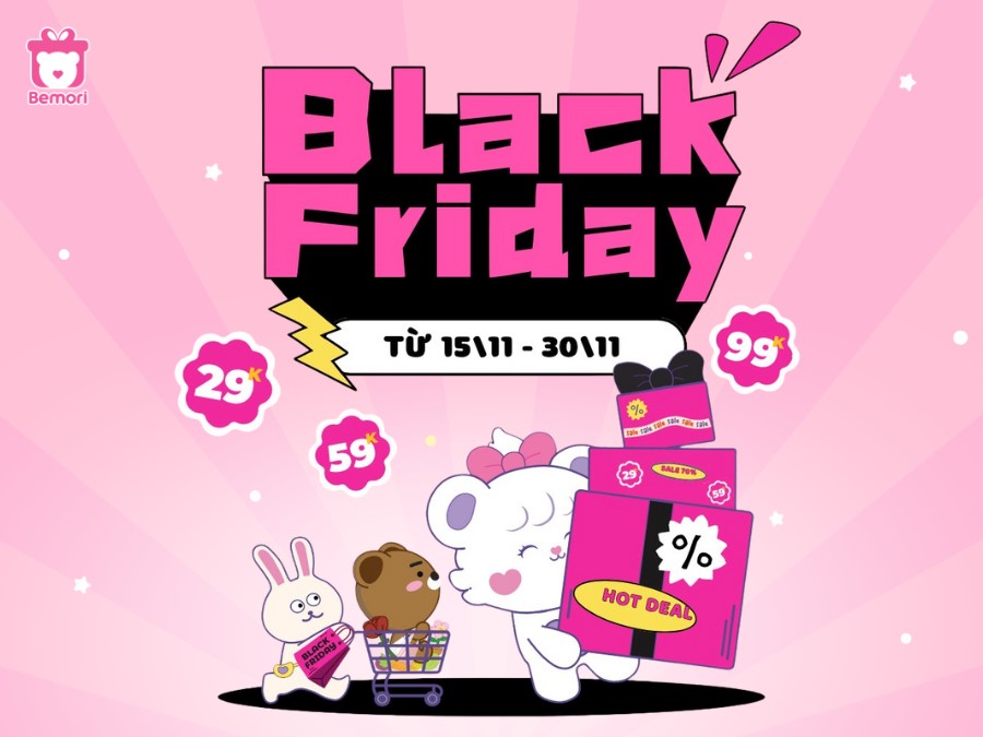 Gấu Bông Đồng Giá 29k tại cửa hàng Bemori