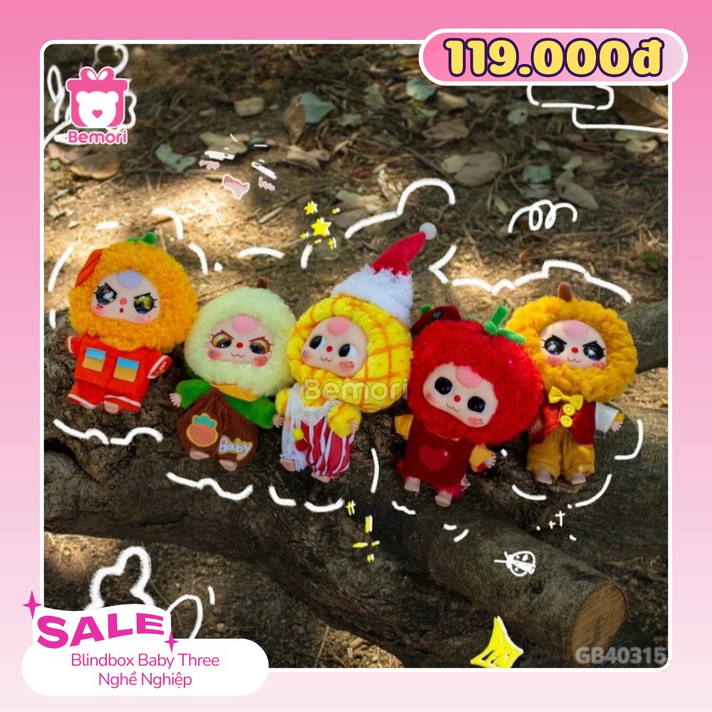Blindbox giá rẻ chỉ 119K tại Bemori