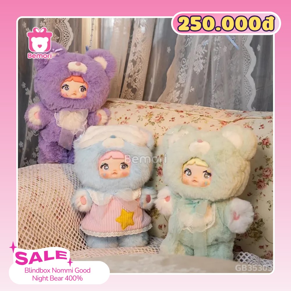 Blindbox siêu sale 250K tại Bemori