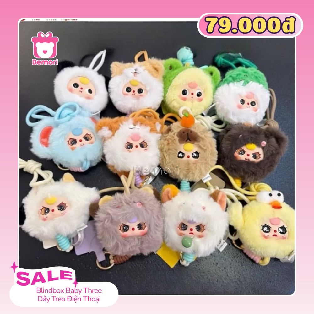 Blindbox giá rẻ chỉ 79K tại Bemori