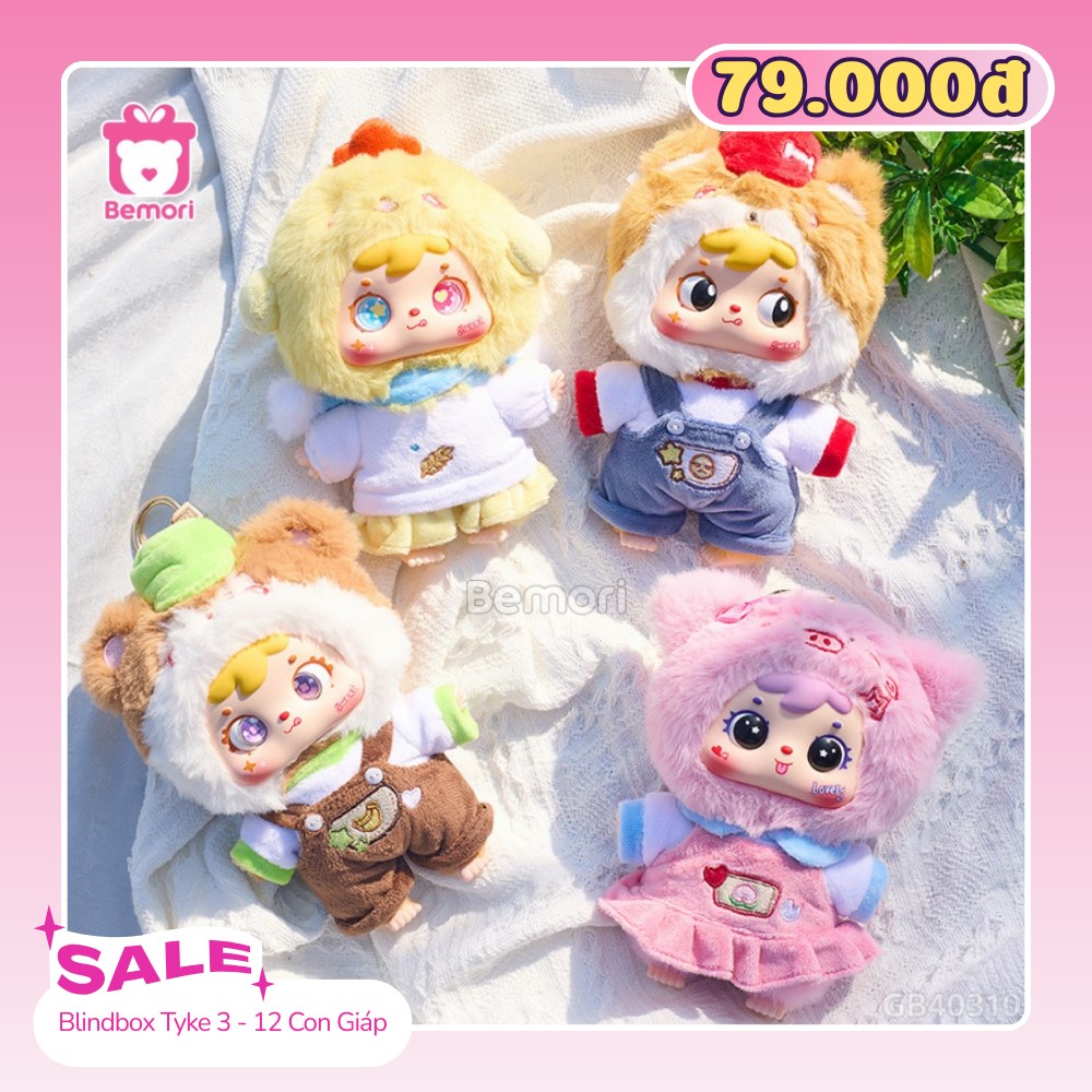 Blindbox giá rẻ chỉ 79K tại Bemori