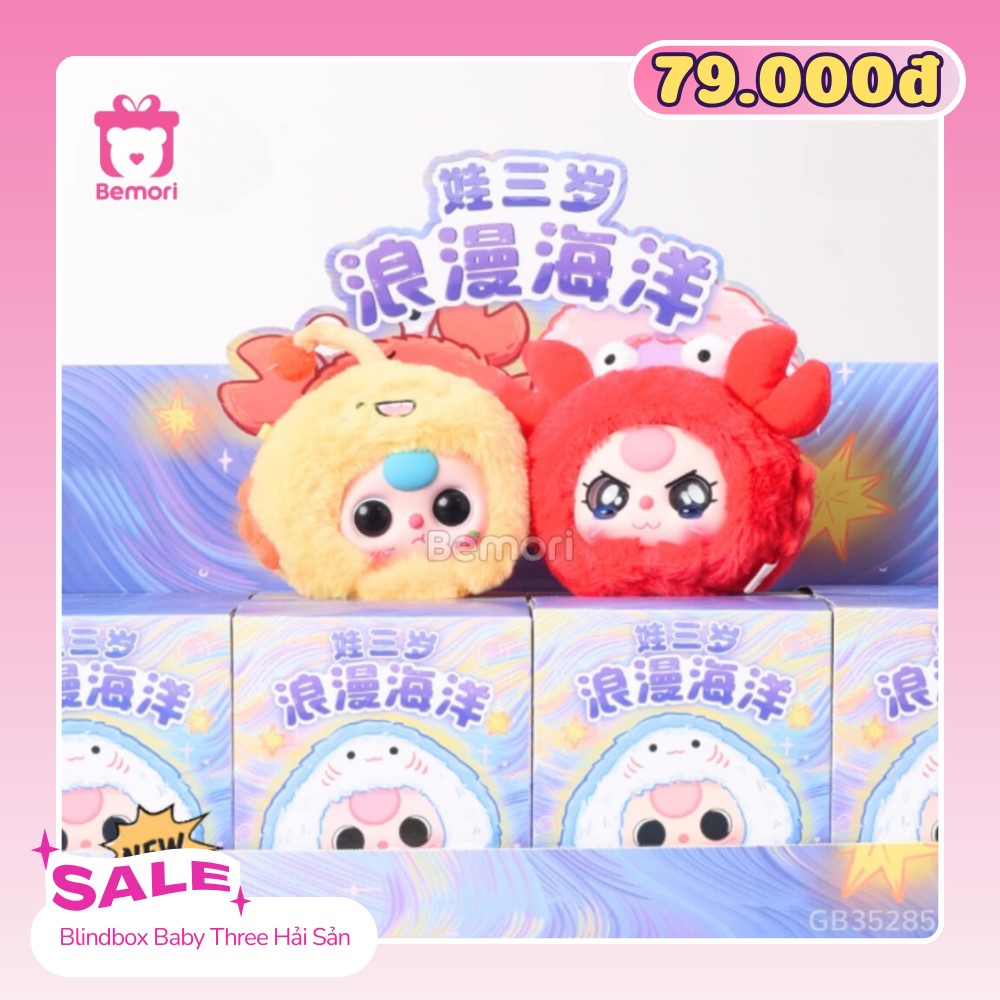 Blindbox giá rẻ chỉ 79K tại Bemori