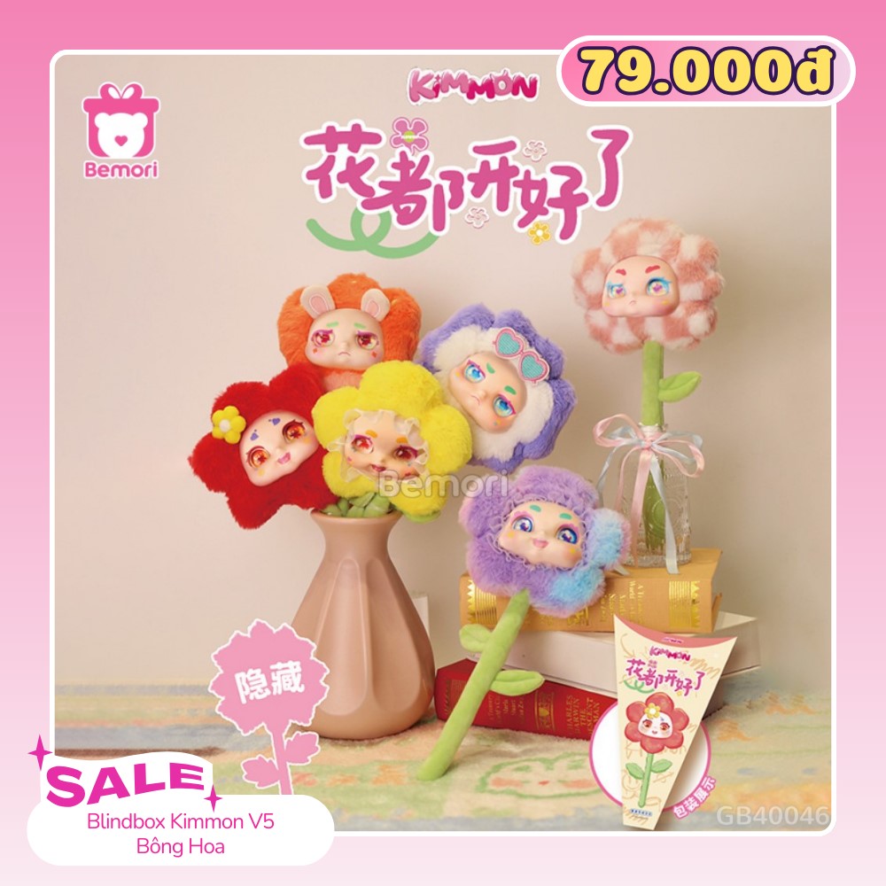 Blindbox giá rẻ chỉ 79K tại Bemori
