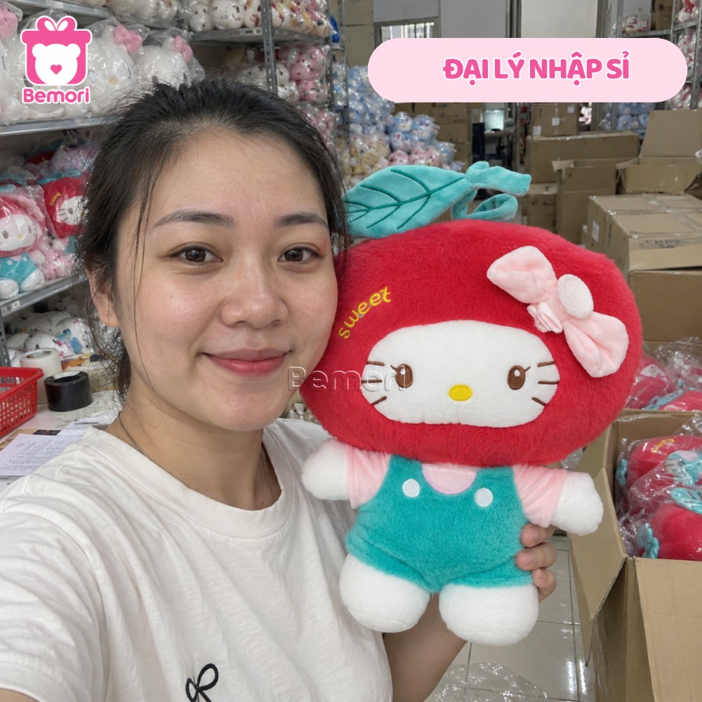 Gấu bông Bemori được nhiều đại lý, shop quà tặng ưa chuộng