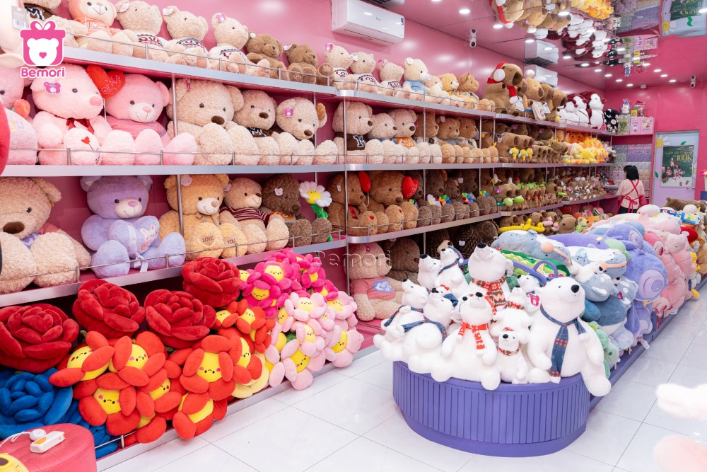 Những chú gấu bông Bemori sẵn sàng đón Giáng sinh ấm áp