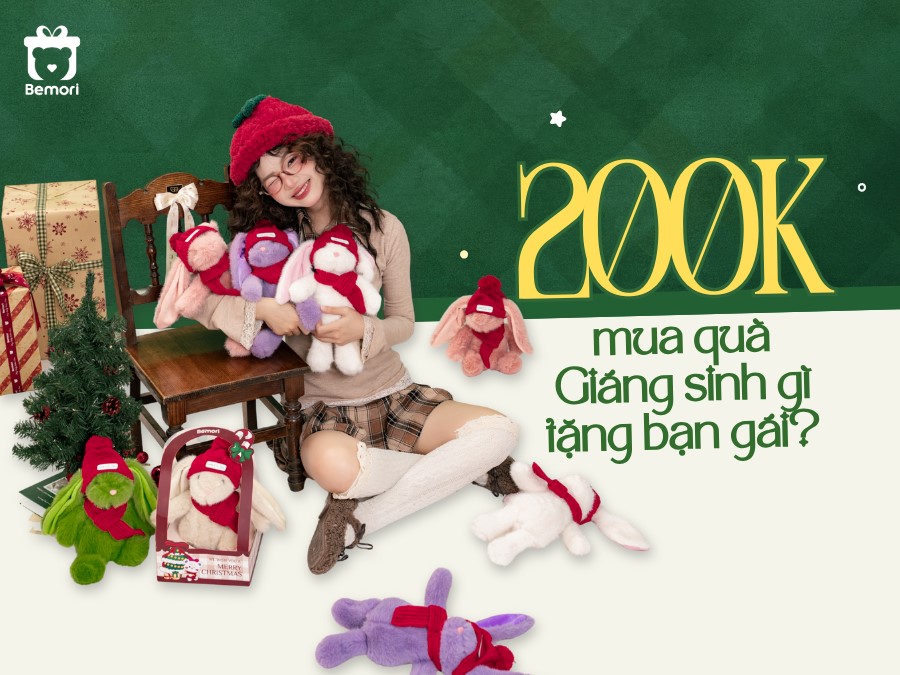 Chỉ 200K Mua Được Quà Giáng Sinh Nào Tặng Người Yêu?