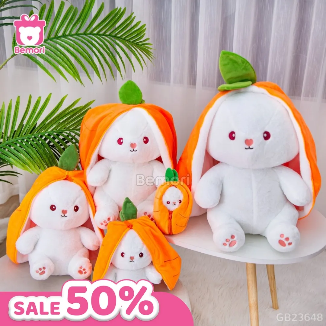 Thỏ Bông Sale 50% Chỉ Có Tại Bemori