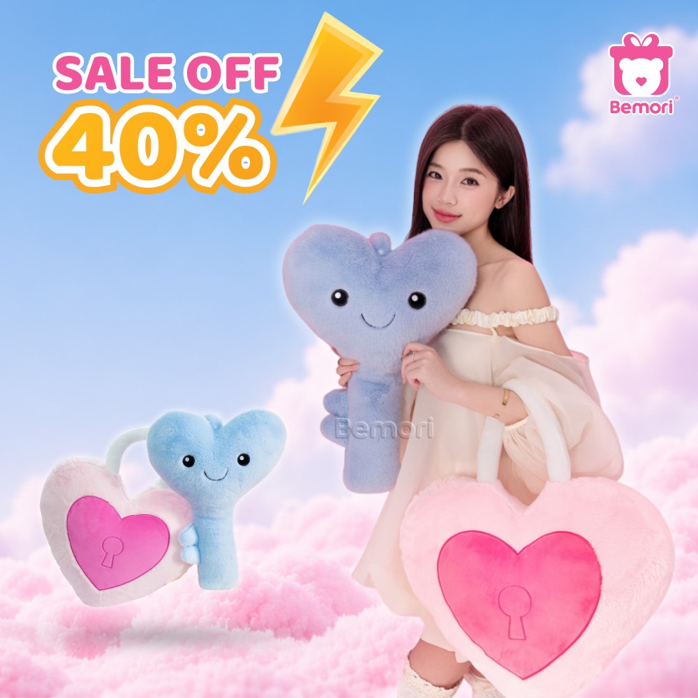 Bemori dành tặng ưu đãi cho khách iu lên đến 40% cho mẫu Love Lock