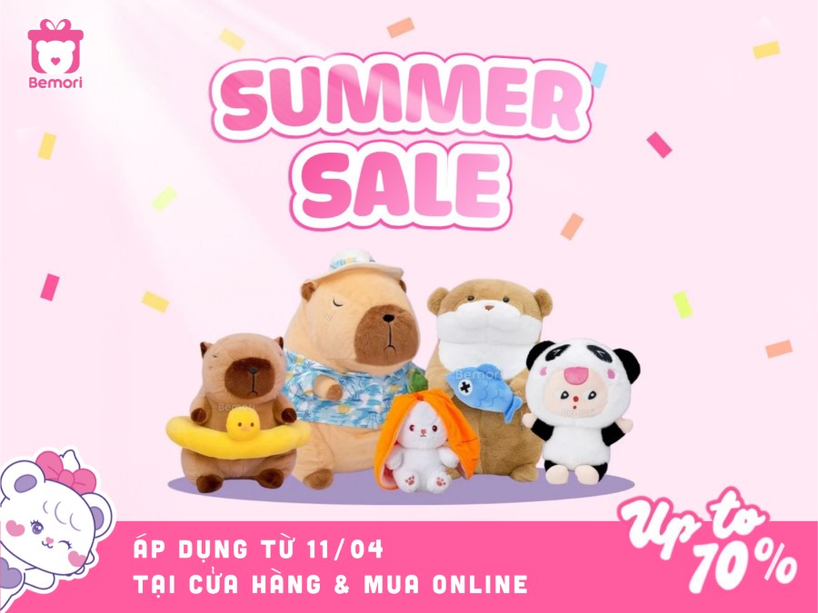 Gấu Bông Giá Rẻ Giảm Giá Lên Đến 70%