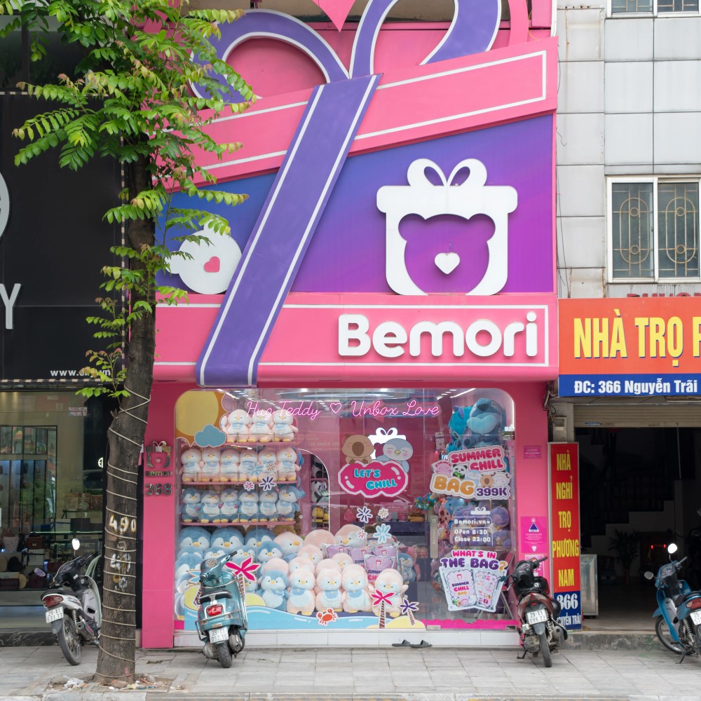 Cửa hàng Bemori đã lên kệ siêu phẩm túi mù khổng lồ 8in1 chỉ 399K