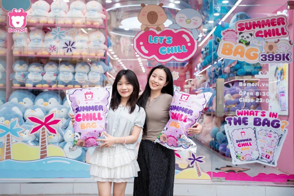 Chill tới bến cùng chiếc túi mù siêu dễ thương nhà Bemori