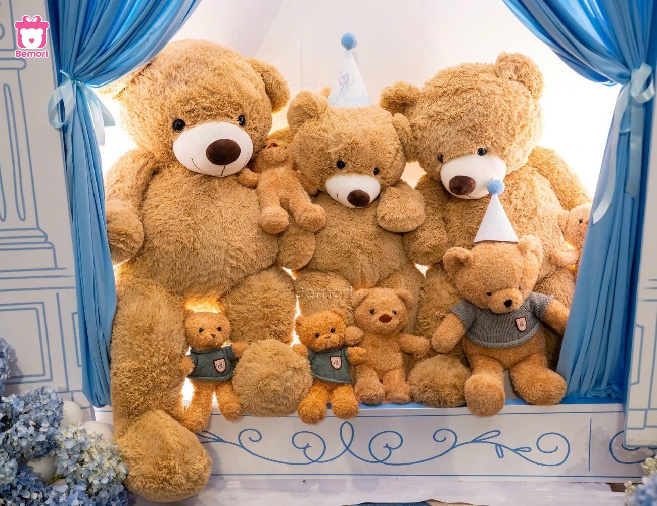 Những người bạn gấu bông ấm áp của trẻ thơ