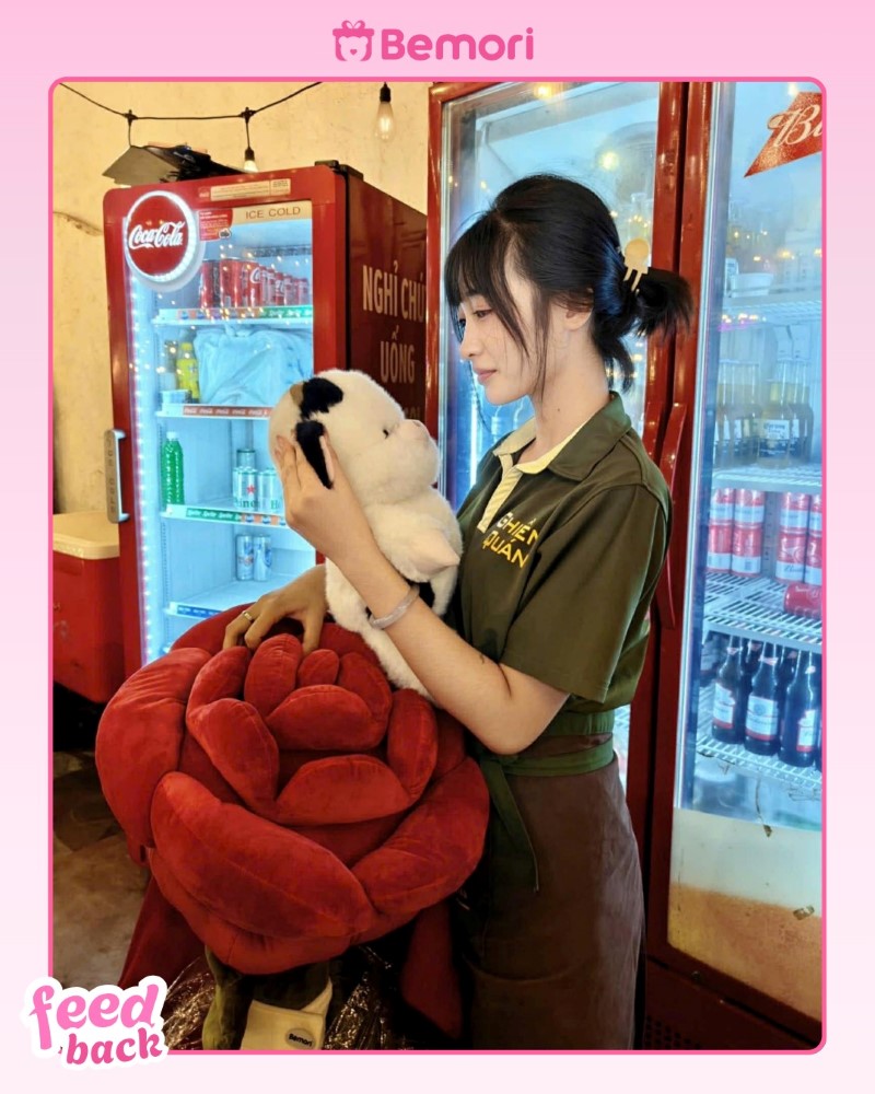 Gấu bông Bemori thay bạn trao những món quà dành tặng người thương