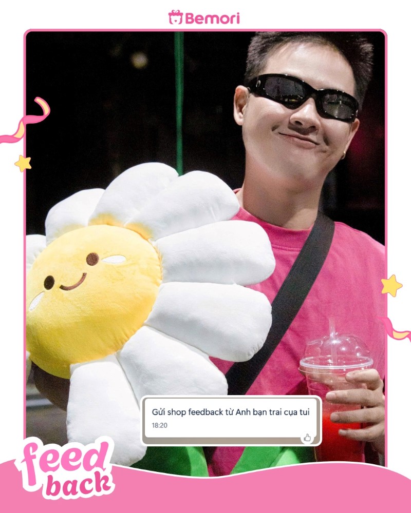 Thanh Duy và hoa bông Bemori