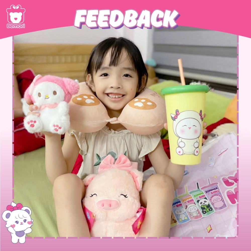 Feedback xé túi mù khổng lồ của khách nhí đáng yêu nhà Bemori