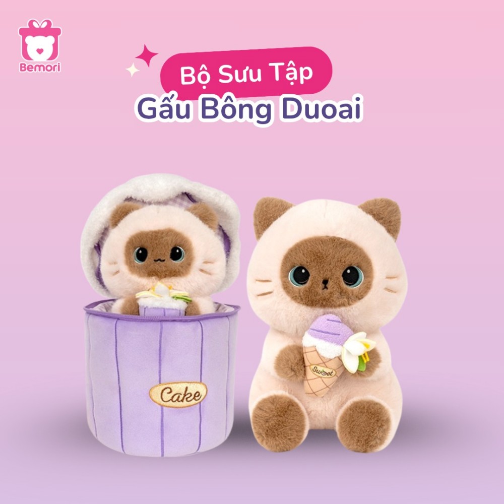 Bộ sưu tập mèo Xiêm ngọt ngào