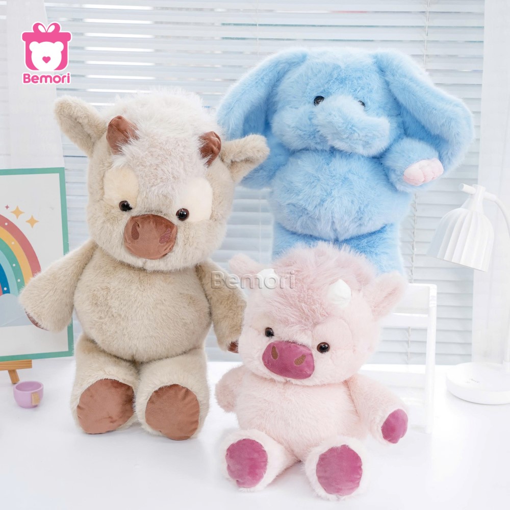 Gấu bông trâu chạy bộ