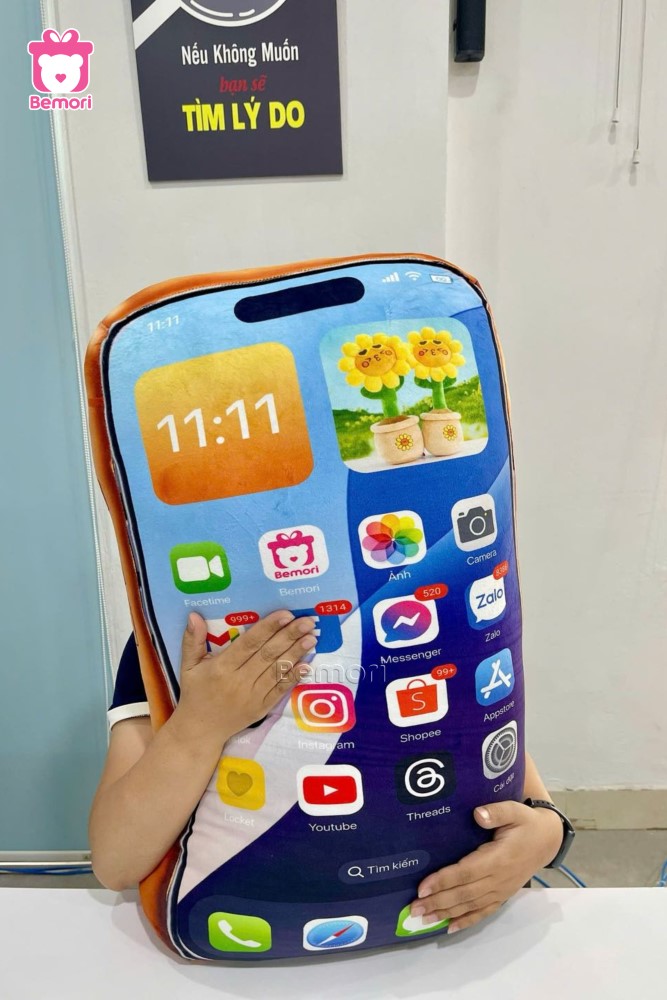 Mua gấu bông iPhone 17 tại Bemori