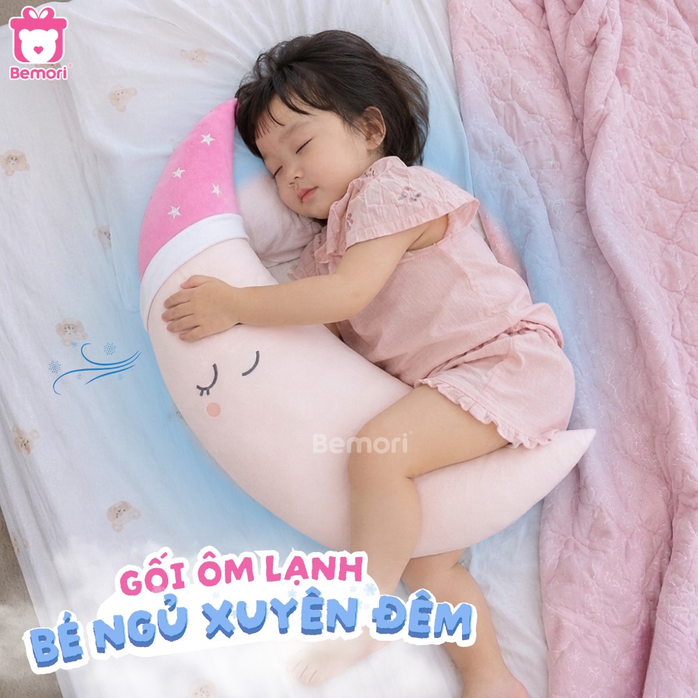 Gối ôm lạnh mang đến cảm giác mát dịu khi chạm vào