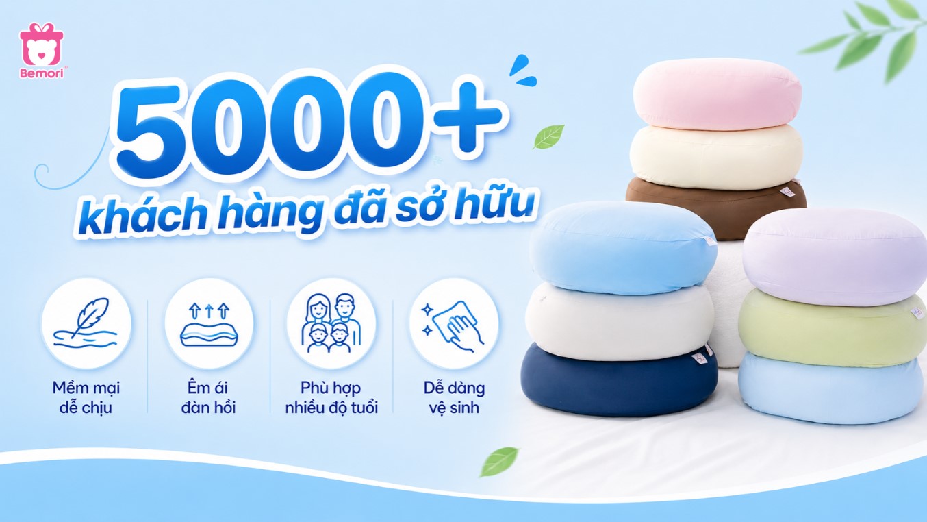 Dòng gối Mochi được yêu thích hiện nay