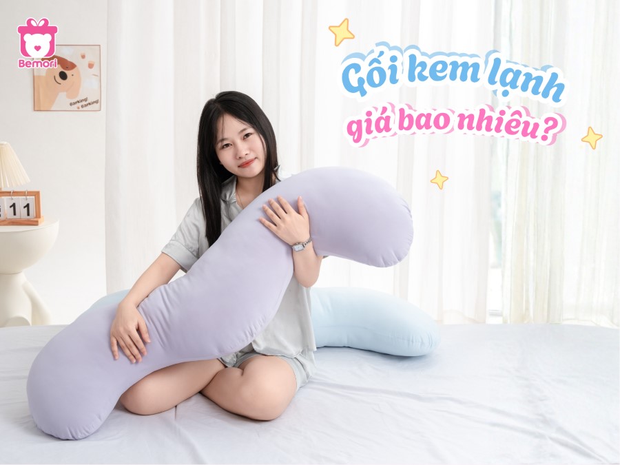 Giá Gối Kem Lạnh Bao Nhiêu? Cập Nhật Bảng Giá Gối Ôm Lạnh Bemori