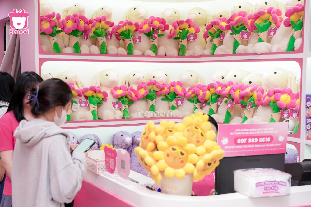 Kể câu chuyện thương hiệu bằng vẻ đẹp của hoa bông