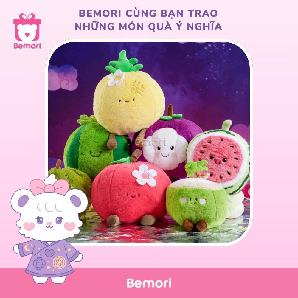 Gấu bông Bemori cùng bạn trao những món quà ý nghĩa