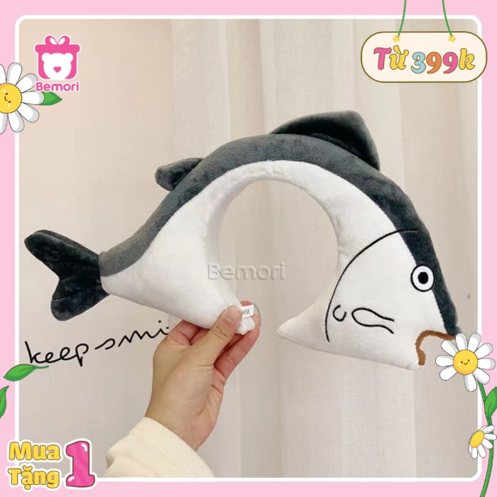 Bờm tóc hình cá ngộ nghĩnh 