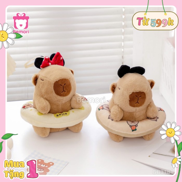 Gấu bông Capybara nhỏ xinh