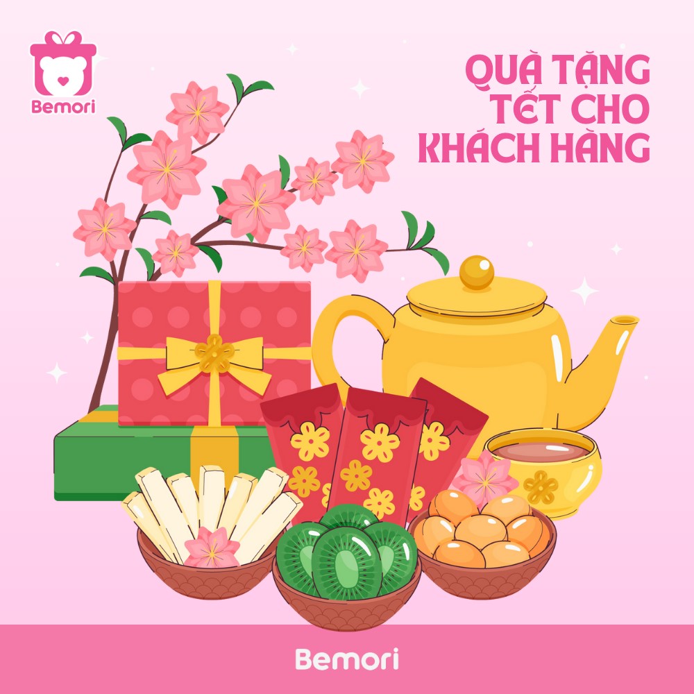 Quà tặng Tết cho khách hàng là lời cảm ơn tinh tế và bền lâu