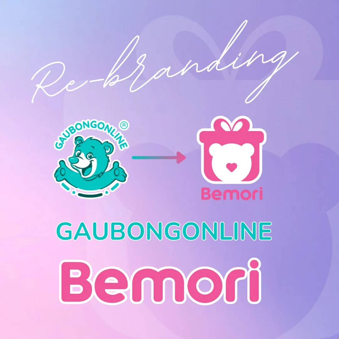 Rebranding: Gấu Bông Online - Bemori