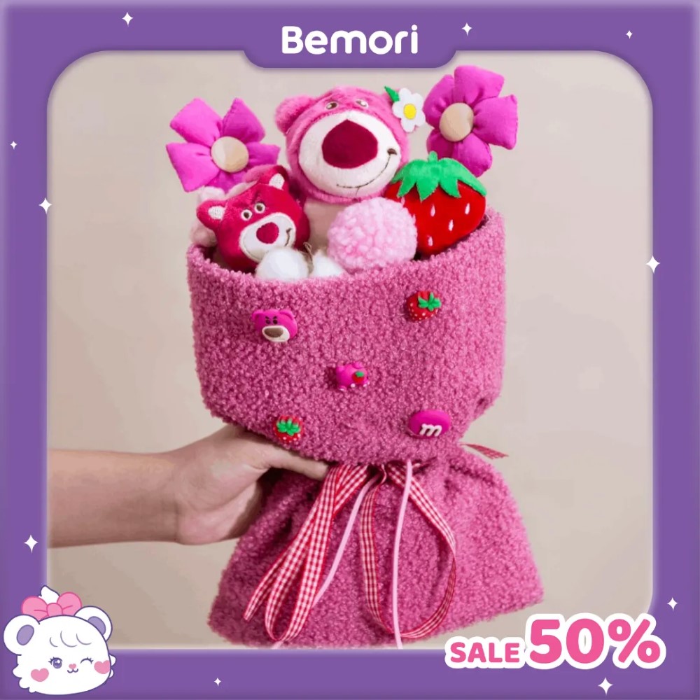 Bó hoa gấu sale hot tại Bemori