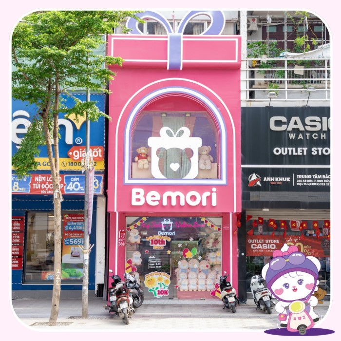 Bemori Xã Đàn – Thế giới gấu khổng lồ giữa lòng phố lớn